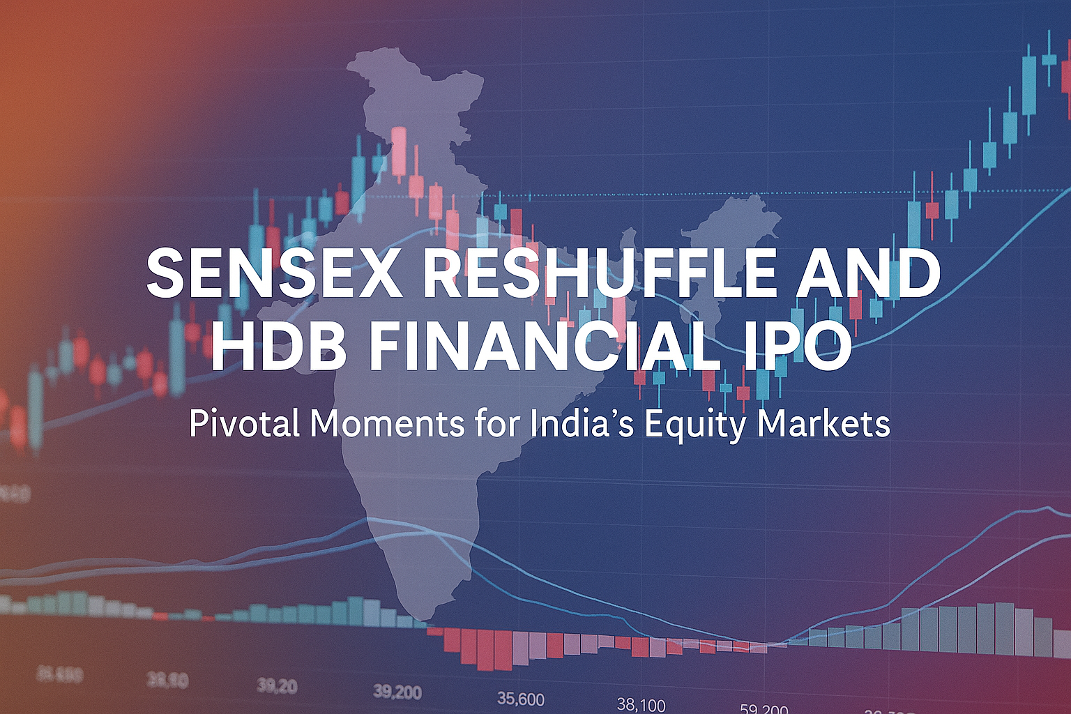 India stock market map with charts and IPO highlights